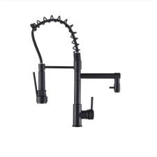  Konyhai mosogató csaptelep, Blackswan, M109 típus 2 üzemmóddal, matt fekete, 49 cm csaptelep