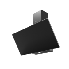  Konyhai páraelszívó CYCLONE 90 cm, fekete üveg páraelszívó