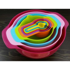  Konyhai szett (tál, kimérő, szita, szűrő - 10 darabos) konyhai eszköz