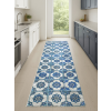  Konyhai szőnyeg Gordon 60x180cm Kék Mozaik