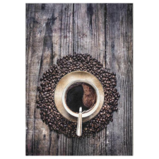  Konyhai Szőnyeg Kávé Mintával 70x200cm lakástextília