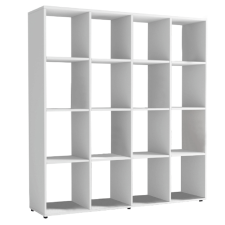  könyvespolc, fehér, SARAH bútor