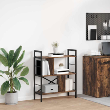  Könyvespolc Füstölt tölgy 75 x 30 x 91 cm Faanyag bútor