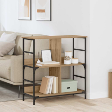  Könyvespolc kézműves tölgy 78.5 x 33 x 82 cm Faanyag bútor