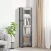  Könyvespolc Szürke Sonoma 40 x 30 x 155 cm Faanyag