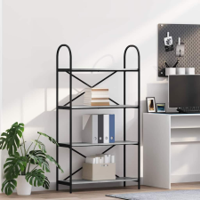  Könyvespolc Szürke sonoma 80 x 30 x 146 cm Faanyag bútor