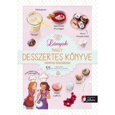 Könyvmolyképző Kiadó Lányok nagy desszertes könyve (Új példány, megvásárolható, de nem kölcsönözhető!) gasztronómia
