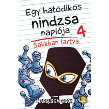 Könyvmolyképző Kiadó Sakkban tartva - Egy hatodikos nindzsa naplója 4. gyermek- és ifjúsági könyv