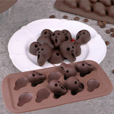 Koponya bonbon forma sütés és főzés
