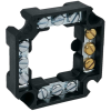 Kopos Elektro Sorkapocs elosztódobozba (55,5x55,5) fekete 4x3-4mm2 400V, S-66 FB Kopos