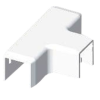 Kopos Elektro T-idom LHD 17x17 vezetékcsatornához fehér, 8674 HB Kopos