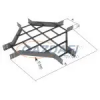 Kopos KLKR 60X600 F Keresztidom tüzihorganyzott
