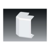 Kopos Parapetcsatorna külső sarok 80X40-hez 90°  szimmetrikus fényesfehér műanyag PVC EKD KOPOS - 8506_HB