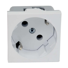 Kopos QS 45X45 HB QUADRO 2P+f Schuko dugalj fehér villanyszerelés