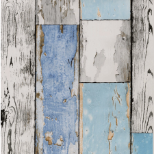  Kopott kék deszka öntapadós tapéta 45cmx15m tapéta, díszléc és más dekoráció