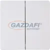 Kopp 334402008 HK 05 kettős billentyű fehér IP20
