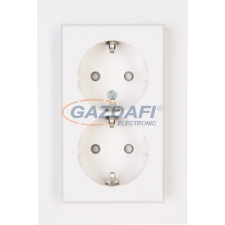 Kopp 940229004 HK07 dugalj 2-es, gyermekvédelemmel, fehér Süllyesztett 250V 16A villanyszerelés