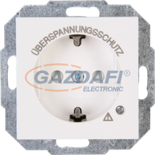 Kopp 951329005 HK07 dugalj, túlfeszültségvédelemmel, fehér, csavaros, földelt Süllyesztett 250V 16A villanyszerelés