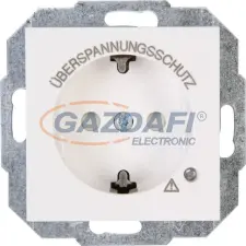 Kopp 951329005 HK07 dugalj, túlfeszültségvédelemmel, fehér, csavaros, földelt Süllyesztett 250V 16A villanyszerelés