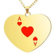  Kőr ász – medál több formában, lánccal vagy kulcstartóval medál