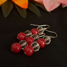  Korall és kristály szett. /767/ ékszer szett