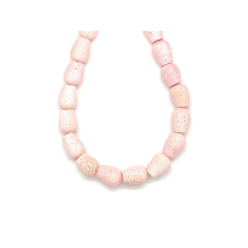 Korall-pink csepp 10x14mm medál