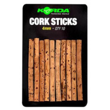 Korda - Cork Sticks 4mm csalikönnyítő parafa 10Db (KRT002) horgászkiegészítő