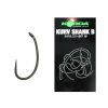  Korda Horog Kurv Shank Barbless Hook 8-as méret szakáll nélküli horog (KKSB8)