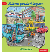 Korda, Steffi Steffi Korda - Játékos puzzle-könyvem: Járművek gyermek- és ifjúsági könyv