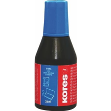 KORES Bélyegzőfesték, 28 ml, KORES, kék bélyegző