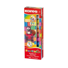 KORES Gyurma, 200 g, 10 pasztell szín, KORES PLASTILINA (IK34016) gyurma
