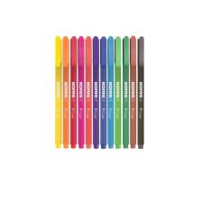 KORES K-Liner Tűfilc készlet - Vegyes színek (12 db / csomag) (28112) filctoll, marker