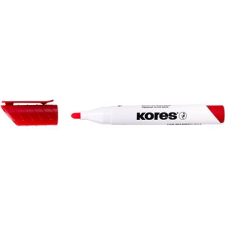 KORES K-MARKER fehér táblához és flipchart táblához, piros filctoll, marker