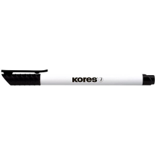 KORES K-MARKER fehér táblához, vékony hegy, fekete filctoll, marker