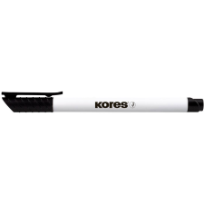 KORES K-MARKER fehér táblához, vékony hegy, fekete (22800) filctoll, marker