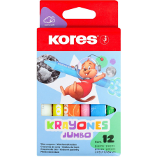  KORES KRAYONES JUMBO Háromszögletű 12 szín (33141) ceruza