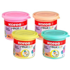 KORES MAGIK CLAY PASTEL, 4x 40 g kreatív és készségfejlesztő