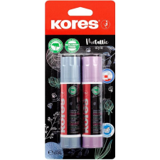 KORES Stiftes ragasztó, Metalic, 2 x 20 g ragasztó