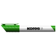 KORES Tábla- és flipchart marker, 1-3 mm, kúpos, kores &quot;k-marker&quot;, zöld 20835 filctoll, marker