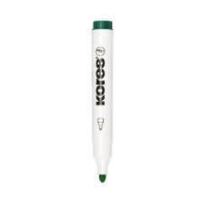 KORES Tábla- és flipchart marker, 3-5 mm, kúpos, &quot;Marka&quot;, zöld filctoll, marker