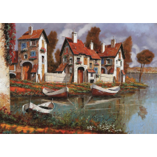 Körházak Olaszországban puzzle 1000 darabos puzzle, kirakós