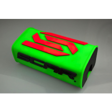  Kormány párna kereszt rúd nélkül Scar O2 neon zöld egyéb motorkerékpár alkatrész