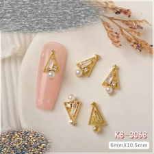  Körömékszer - Karácsony elegáns cirkónia kővel K8-3068 körömdíszítő