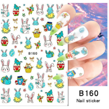  Körömmatrica - B160 húsvét körömdíszítő