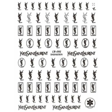  Körömmatrica - CB-092 Fashion körömdíszítő