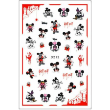  Körömmatrica - D212 Halloween Mickey körömdíszítő