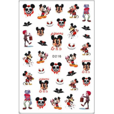  Körömmatrica - D216 Halloween Mickey körömdíszítő