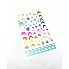 Körömmatrica - F996 color Karácsony körömdíszítő