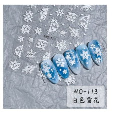 Körömmatrica - MO-113 Karácsony körömdíszítő