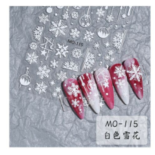  Körömmatrica - MO-115 Karácsony körömdíszítő